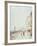 The Molo, Venice, Looking West with Figures Promenading-Franz Richard Unterberger-Framed Giclee Print