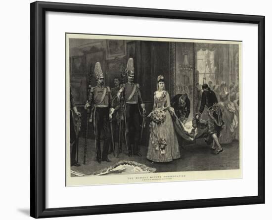 The Moment before Presentation-Arthur Hopkins-Framed Giclee Print