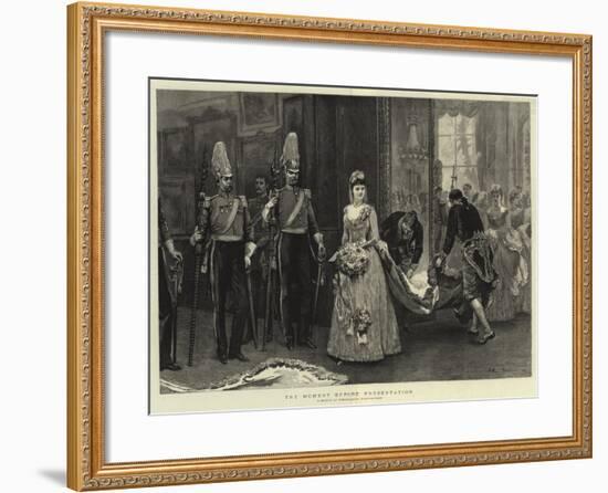 The Moment before Presentation-Arthur Hopkins-Framed Giclee Print