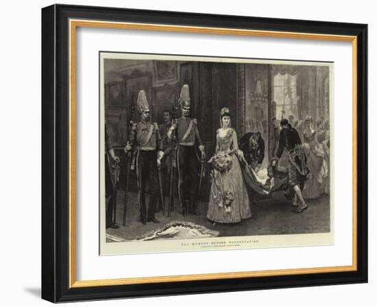 The Moment before Presentation-Arthur Hopkins-Framed Giclee Print