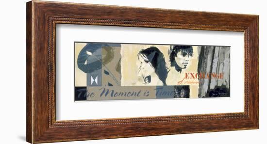 the Moment is Timeless-Joadoor-Framed Art Print