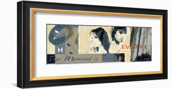 the Moment is Timeless-Joadoor-Framed Art Print