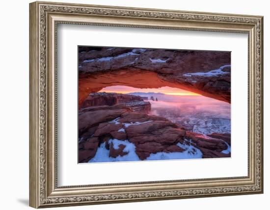 The Moment Right Before Sunrise-Daniel F.-Framed Photographic Print