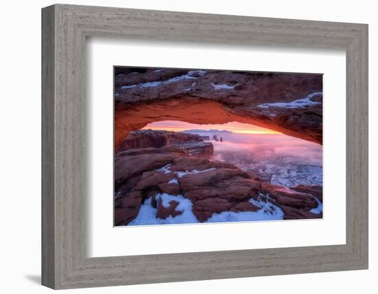 The Moment Right Before Sunrise-Daniel F.-Framed Photographic Print