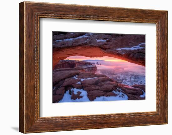 The Moment Right Before Sunrise-Daniel F.-Framed Photographic Print