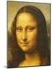 The Mona Lisa Called La Gioconda, C.1503-06, Detail-Leonardo da Vinci-Mounted Giclee Print