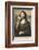 The Mona Lisa Says Goodbye When the Painting is Stolen from the Louvre Paris-null-Framed Photographic Print