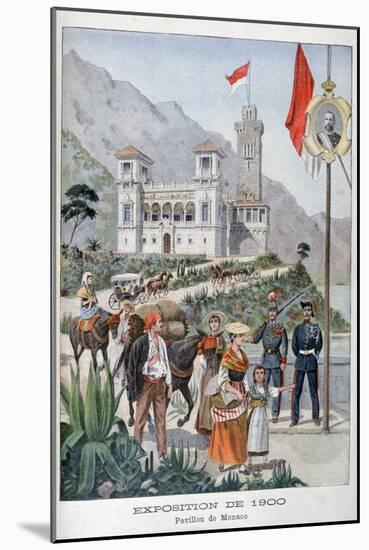 The Monaco Pavilion at the Universal Exhibition of 1900, Paris, 1900-null-Mounted Giclee Print
