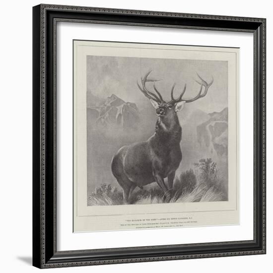 The Monarch of the Glen-Edwin Landseer-Framed Giclee Print