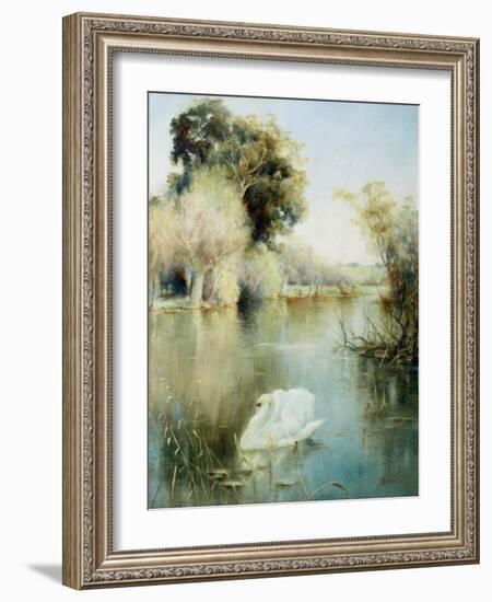 The Monarch of the Lake-David Woodlock-Framed Giclee Print