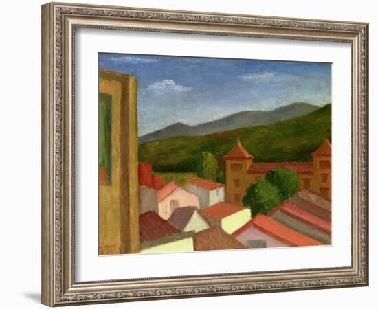 The Monastery, 1934-Mark Gertler-Framed Giclee Print