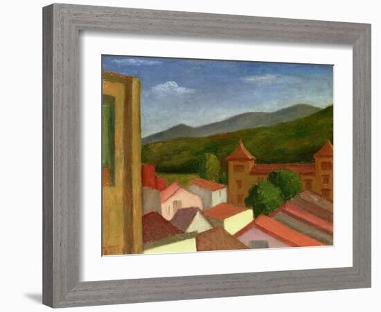 The Monastery, 1934-Mark Gertler-Framed Giclee Print