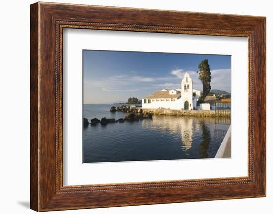 The Monastery of Panagia Vlacherna Reflected in Water-Ruth Tomlinson-Framed Photographic Print