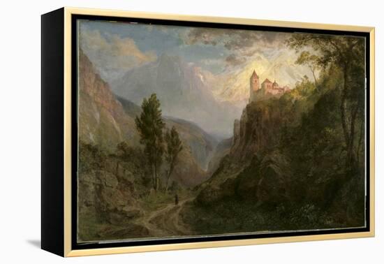 The Monastery of San Pedro (Our Lady of the Snows), 1879 (Oil on Canvas)-Frederic Edwin Church-Framed Premier Image Canvas