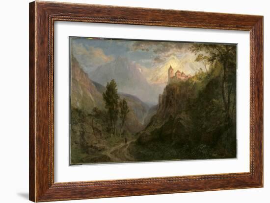 The Monastery of San Pedro (Our Lady of the Snows), 1879 (Oil on Canvas)-Frederic Edwin Church-Framed Giclee Print