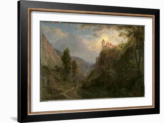The Monastery of San Pedro (Our Lady of the Snows), 1879 (Oil on Canvas)-Frederic Edwin Church-Framed Giclee Print