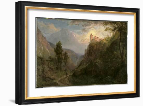 The Monastery of San Pedro (Our Lady of the Snows), 1879 (Oil on Canvas)-Frederic Edwin Church-Framed Giclee Print