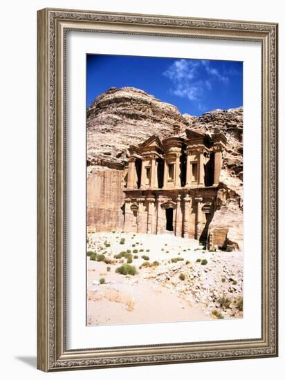 The Monastery, Petra, Jordan-Vivienne Sharp-Framed Photographic Print