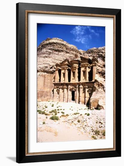 The Monastery, Petra, Jordan-Vivienne Sharp-Framed Photographic Print