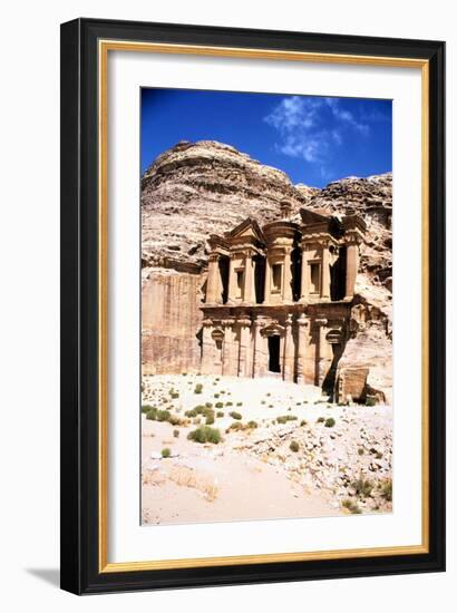 The Monastery, Petra, Jordan-Vivienne Sharp-Framed Photographic Print