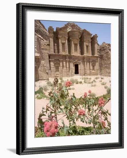 The Monastery, Petra, Unesco World Heritage Site, Wadi Musa (Mousa), Jordan, Middle East-Christian Kober-Framed Photographic Print