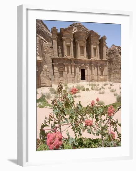 The Monastery, Petra, Unesco World Heritage Site, Wadi Musa (Mousa), Jordan, Middle East-Christian Kober-Framed Photographic Print