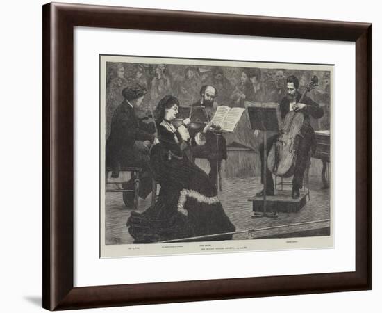 The Monday Popular Concerts-null-Framed Giclee Print