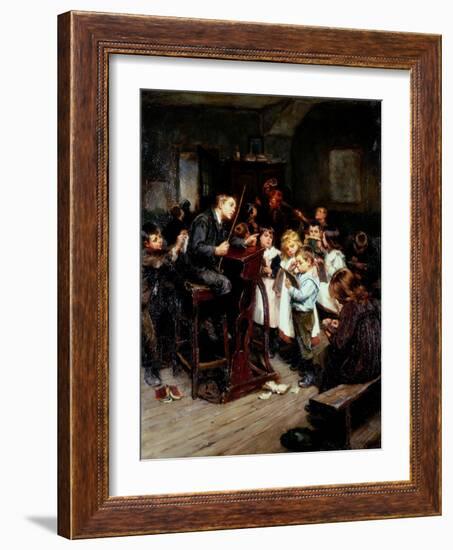 The Monitor, 1898-Ralph Hedley-Framed Giclee Print