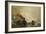 The 'Monitor' and the 'Merrimac', the First Fight Between Ironclads in 1862, Pub. by Louis Prang…-Julian Oliver Davidson-Framed Giclee Print