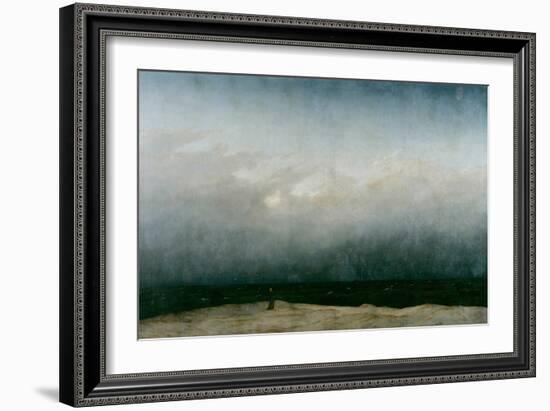 The Monk by the Sea, 1808-1810-Caspar David Friedrich-Framed Premium Giclee Print