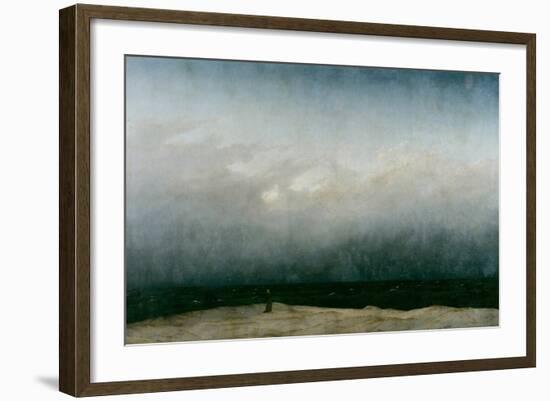 The Monk by the Sea, 1808-1810-Caspar David Friedrich-Framed Giclee Print