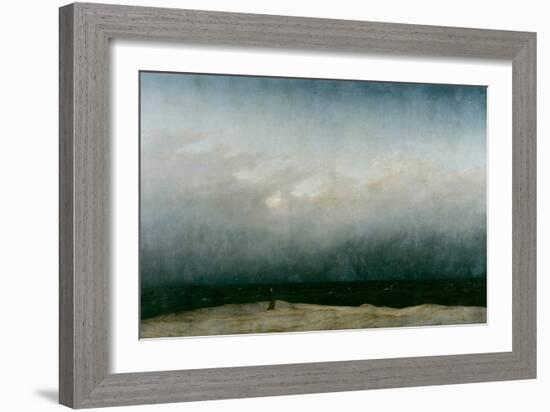 The Monk by the Sea, 1808-1810-Caspar David Friedrich-Framed Giclee Print