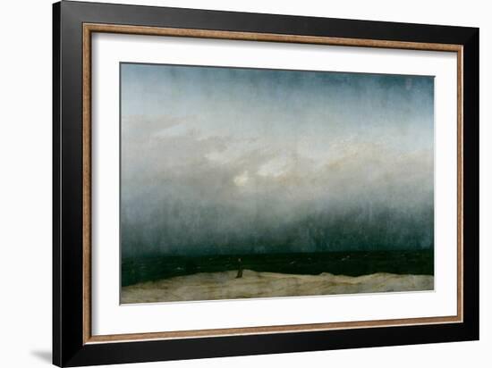 The Monk by the Sea, 1808-1810-Caspar David Friedrich-Framed Giclee Print