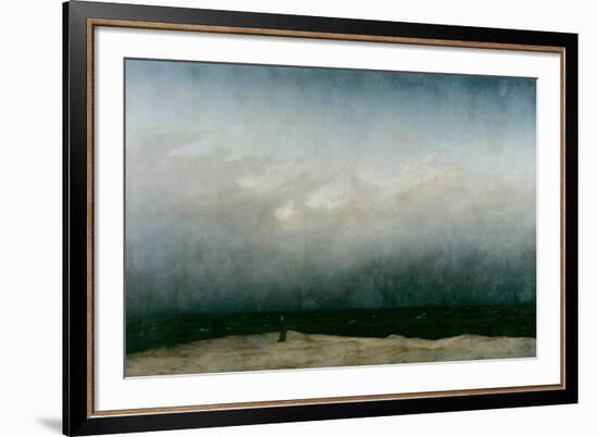 The Monk by the Sea, 1808-1810-Caspar David Friedrich-Framed Premium Giclee Print