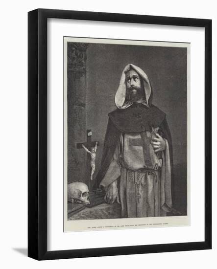 The Monk-null-Framed Giclee Print