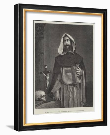 The Monk-null-Framed Giclee Print