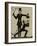 The Monkey and the Whip-Eric Gill-Framed Giclee Print