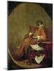 The Monkey Antiquarian, 1740-Jean-Baptiste Simeon Chardin-Mounted Giclee Print