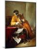 The Monkey Antiquarian, after 1740-Jean-Baptiste Simeon Chardin-Mounted Giclee Print