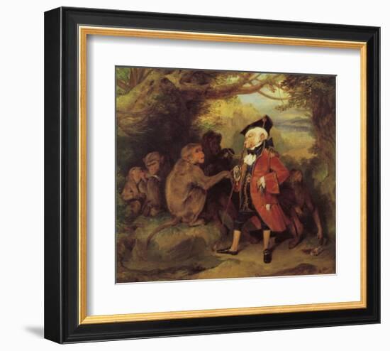 The Monkey who had seen the World-Edwin Henry Landseer-Framed Giclee Print