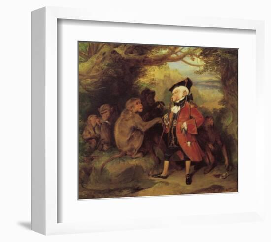 The Monkey who had seen the World-Edwin Henry Landseer-Framed Giclee Print