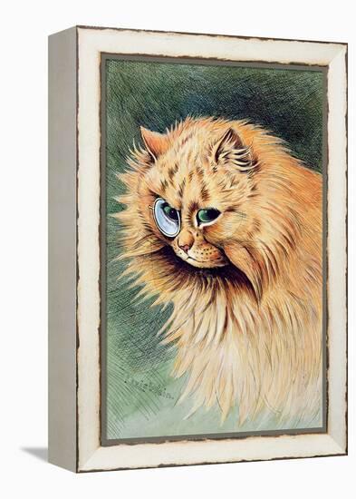 The Monocle-Louis Wain-Framed Premier Image Canvas