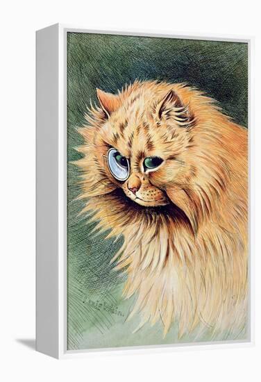 The Monocle-Louis Wain-Framed Premier Image Canvas