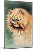 The Monocle-Louis Wain-Mounted Giclee Print