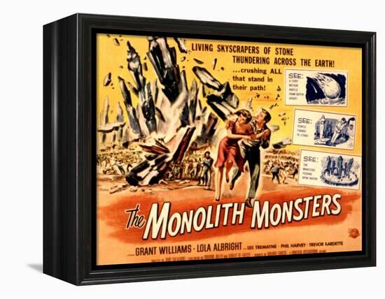 The Monolith Monsters, Grant Williams, Lola Albright, 1957-null-Framed Stretched Canvas