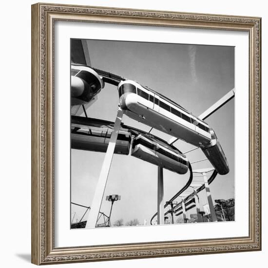 The Monorail of the New York World's Fair-null-Framed Photographic Print