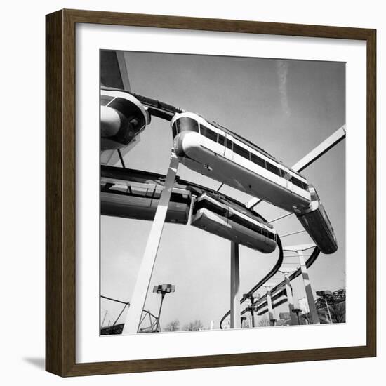 The Monorail of the New York World's Fair-null-Framed Photographic Print