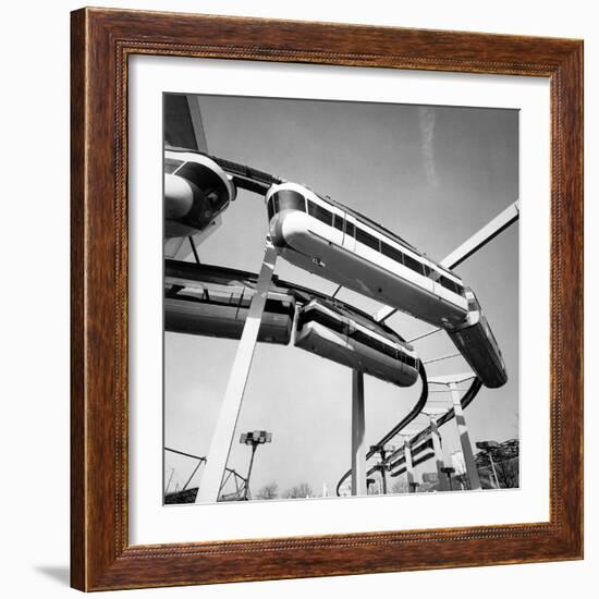 The Monorail of the New York World's Fair-null-Framed Photographic Print