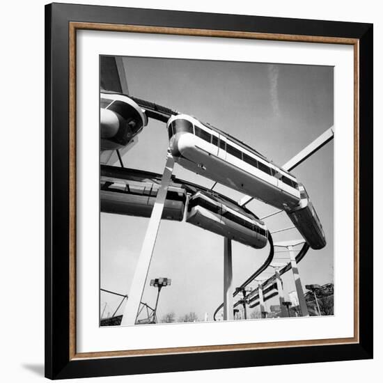 The Monorail of the New York World's Fair-null-Framed Photographic Print