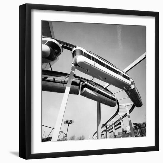 The Monorail of the New York World's Fair-null-Framed Photographic Print